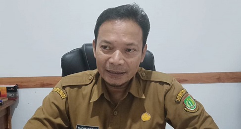 Kepala Bidang IKP Diskominfo Kota Sukabumi, Tantan Sontani saat diwawancara, belum lama ini.
