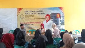 Lina Ruslinawati Sosialisasikan Perda Perlindungan Perempuan di Ciambar, Dorong Dialog Kritis dan Inklusif