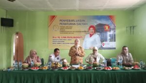 Pesan Lina Ruslinawati Saat Sosialisasikan Perda Perlindungan Perempuan di Ciambar: Perempuan Harus Berdaya dan Dilindungi
