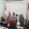 SAMBUTAN: Bupati Sukabumi, Asep Japar, saat memberikan sambutan pada Konferensi PGRI Kabupaten Sukabumi di Hotel Sukabumi Indah, Sabtu (05/07).(FOTO: UNTUK RADAR SUKABUMI)