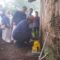 Bupati Sukabumi, Asep Japar, saat meninjau hasil pemasangan saluran air bersih oleh Perumda Air Minum Tirta Jaya Mandiri di Kampung Cikembar, Desa/Kecamatan Cikembar.