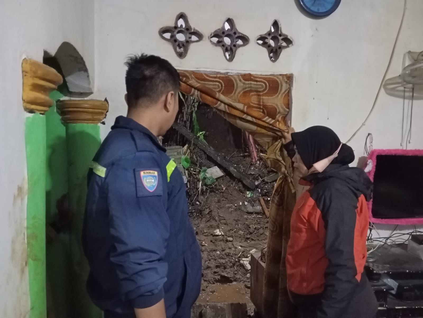 Bencana tanah longsor melanda Kecamatan Bojonggenteng, Kabupaten Sukabumi,