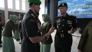 Kodim 0607/Kota Sukabumi  Dipimpin Letkol Czi Indra Gunawan Gantikan Letkol Inf Yudi Haryanto