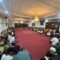 PENGAJIAN: Wali Kota Sukabumi Ayep Zaki menggelar pengajian rutin malam Jum’at di Rumah Dinas Wali Kota, Jalan Siliwangi Kota Sukabumi, Kamis (10/7).