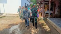 Tinjau Rumah Terdampak, Dandim 0607 Soroti Bangunan di Lereng Rawan Longsor