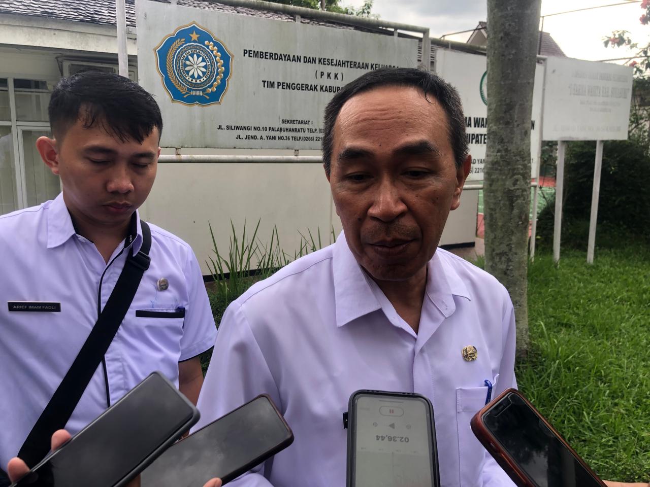 Sekretaris Daerah (Sekda) Kabupaten Sukabumi, Ade Suryaman