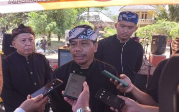 FOTO : NANDI/ RADARSUKABUMI Kepala Dinas Kebudayaan, Pemuda, dan Olahraga (Disbudpora) Kabupaten Sukabumi, Yudi Mulyadi