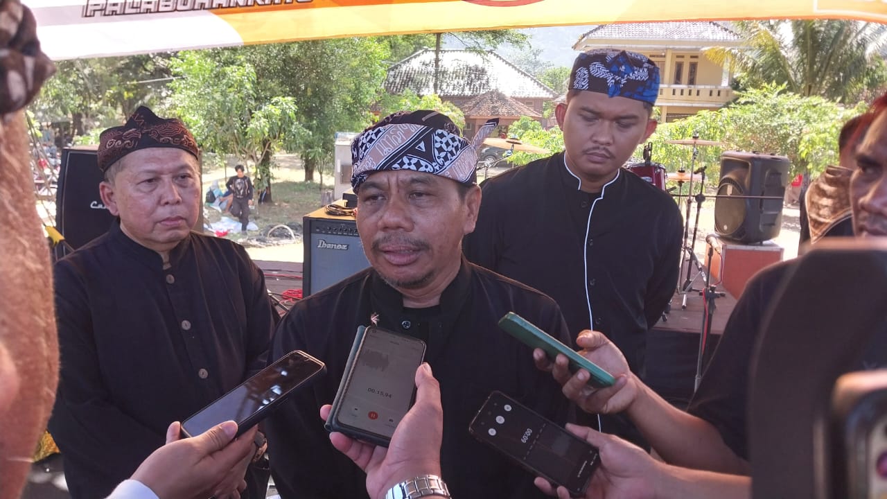 FOTO : NANDI/ RADARSUKABUMI Kepala Dinas Kebudayaan, Pemuda, dan Olahraga (Disbudpora) Kabupaten Sukabumi, Yudi Mulyadi