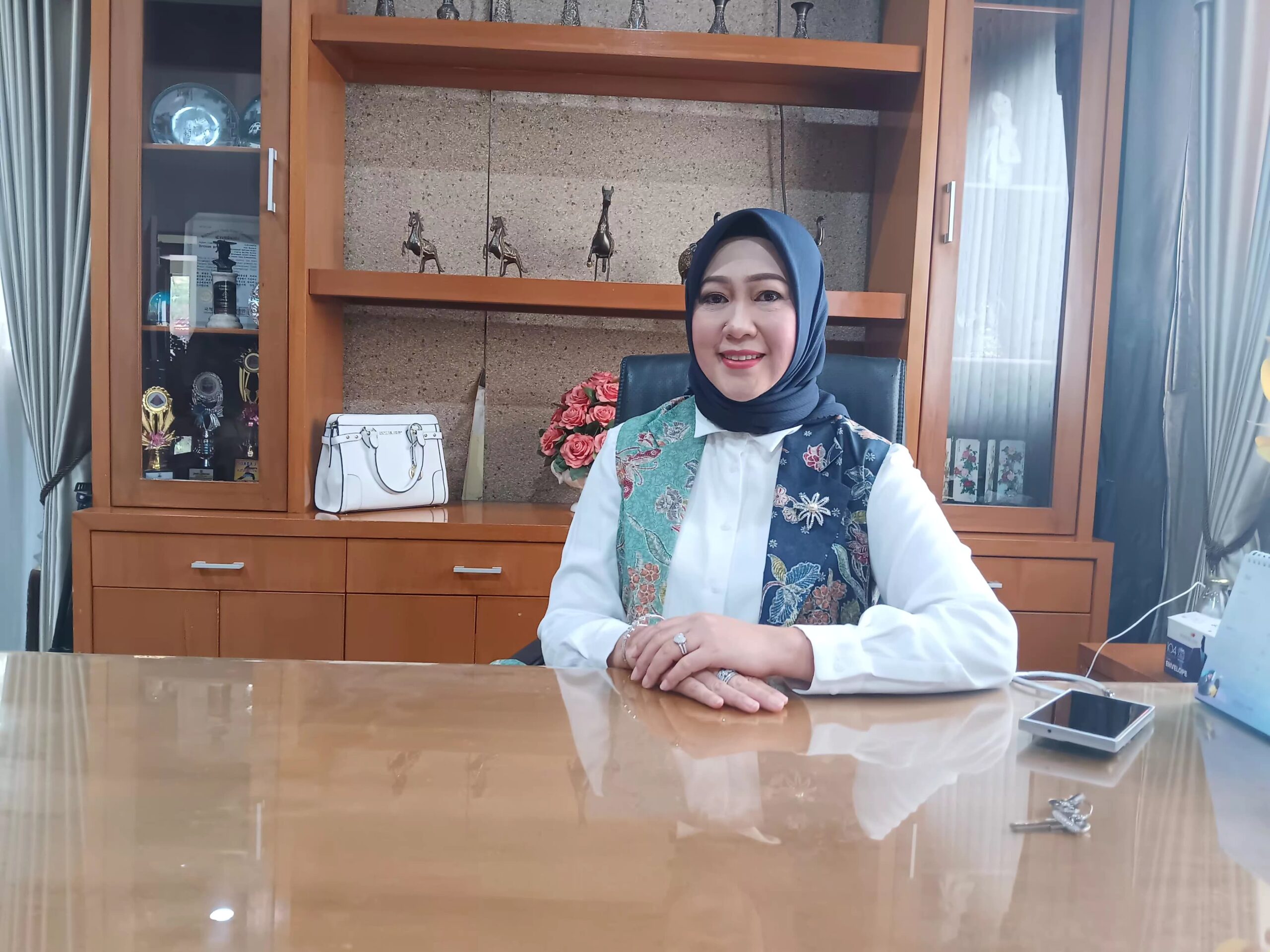 Ketua Yayasan Pasim Sukabumi, Wati Purnaningrum(Foto: Bambang / Radar Sukabumi)