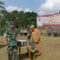 FOTO : NANDI/ RADARSUKABUMI Bupati Sukabumi Asep Japar dan Danrem 061/ Suryakencana Brigjen TNI Faisol Izuddin Karimi membuka program TMMD ke 125 tahun 2025