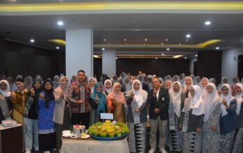 PELANTIKAN: Ikatan Bidan Indonesia (IBI) Cabang Kota Sukabumi menggelar pelantikan pengurus IBI periode 2023–2028, belum lama ini.
