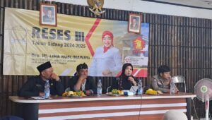 Reses ke-III, Lina Ruslinawati Serap Aspirasi Warga Caringin Soal Irigasi dan Posyandu