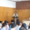 SAMBUTAN : Bupati Sukabumi, Asep Japar saat memberikan sambutan pada Rakor Dewan Pendidikan di Gedung Negara Pendopo Sukabumi, tepatnya di ruas Jalan Raya Ahmad Yani, Kecamatan Warudoyong, Kota Sukabumi pada Selasa (29/7).