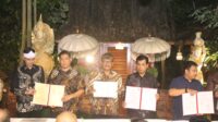 Moment Bupati Sukabumi Hadiri Peluncuran Aplikasi Jaga Desa untuk Penguatan Tata Kelola Digital