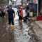 BANJIR: Kondisi banjir limpasan di Jalan Dewi Sartika Kota Sukabumi, Senin (4/8).(FT: BAMBANG/RADARSUKABUMI)