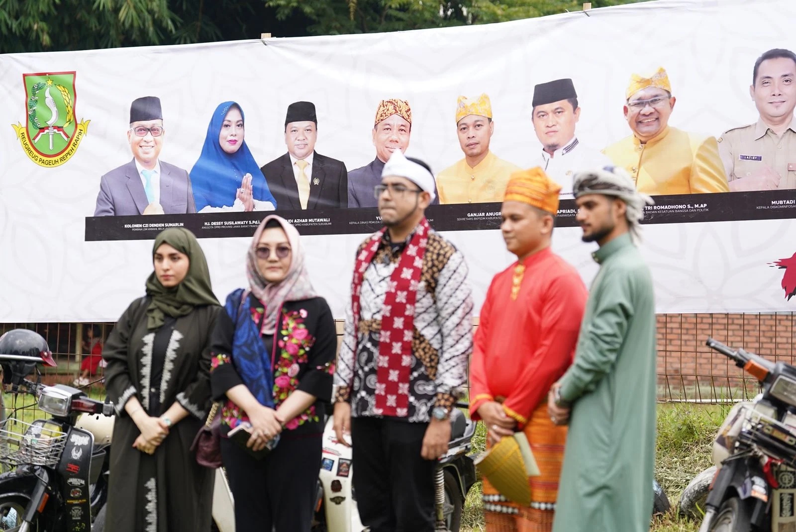 KEBANGSAAN: Wakil Wali Kota Sukabumi, Bobby Maulana, menghadiri kegiatan kebangsaan bertajuk Tanhana Dharma Mangrva yang digelar oleh Mabes An-Nahl di kawasan SMS Adventure, Selabintana, pada Ahad (3/8).