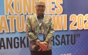 Dirut LKBN ANTARA, Akhmad Munir terpilih sebagai Ketum PWI Pusat periode 2025-2030. (foto: ANTARA/ Pradita Kurniawan Syah)