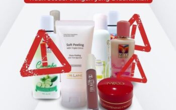 Kosmetik yang dicabut izin produksi dan peredaran oleh BPOM. (foto: Ist/ HO-BPOM)