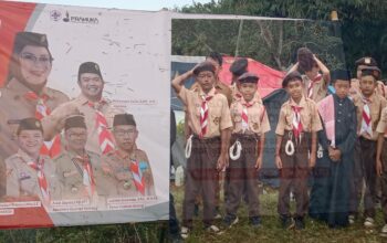 Jambore 2025 Pramuka Kwarran Bojong Purwakarta, Dibumi Perkemahan Ciawi. (foto: rons/ Radar Sukabumi)