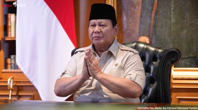 Presiden Prabowo Subianto. (foto: Ist/dok-BPMI Setpres)