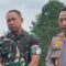 Kapolri Jenderal Polisi Listyo Sigit Prabowo dan Panglima TNI Jenderal Agus Subiyanto di Kopi Koneng, Bojongkoneng, Kabupaten Bogor, Jawa Barat, Sabtu (30/8/2025).