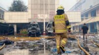 Markas Gegana di Jakpus terbakar pada Minggu petang