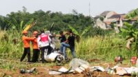 Detik-detik Warga Saksikan Langsung Pesawat Latih Oleng Sebelum Jatuh