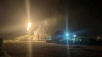 Dua Orang Luka Bakar Akibat Sumur Minyak Pertamina Subang Meledak