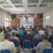 RAKOR: Dinas ESDM Wilayah I Cianjur bersama DLH, DPMPTSP Kabupaten Sukabumi, dan Satpol PP saat rakor lintas instansi di Kantor Kecamatan Cibadak.