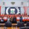 Sebanyak 32 pelajar calon anggota Pasukan Pengibar Bendera Pusaka (Paskibraka) Kabupaten Sukabumi tahun 2025 mengikuti kegiatan hearing bersama Ketua DPRD Kabupaten Sukabumi di Aula Rapat Gedung DPRD, Desa Citepus, Kecamatan Palabuhanratu, Kamis (7/8/2025).