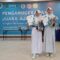 BANGGA : Dua siswi SMPN 1 Kota Sukabumi, Kanaya Lareina Masdirwan (kiri) berhasil meraih juara 1 Mendongeng dan Ridha Raiya Sendjani (kanan) Juara 2 lomba menulis cerita dalam kegiatan FLS3N SMP tingkat Provinsi Jawa Barat. (dok/radarsukabumi)