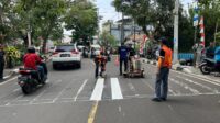 Zebra Cross Baru Hadir di Jalur Sekolah Sukabumi, Dishub Fokus Kurangi Risiko Kecelakaan