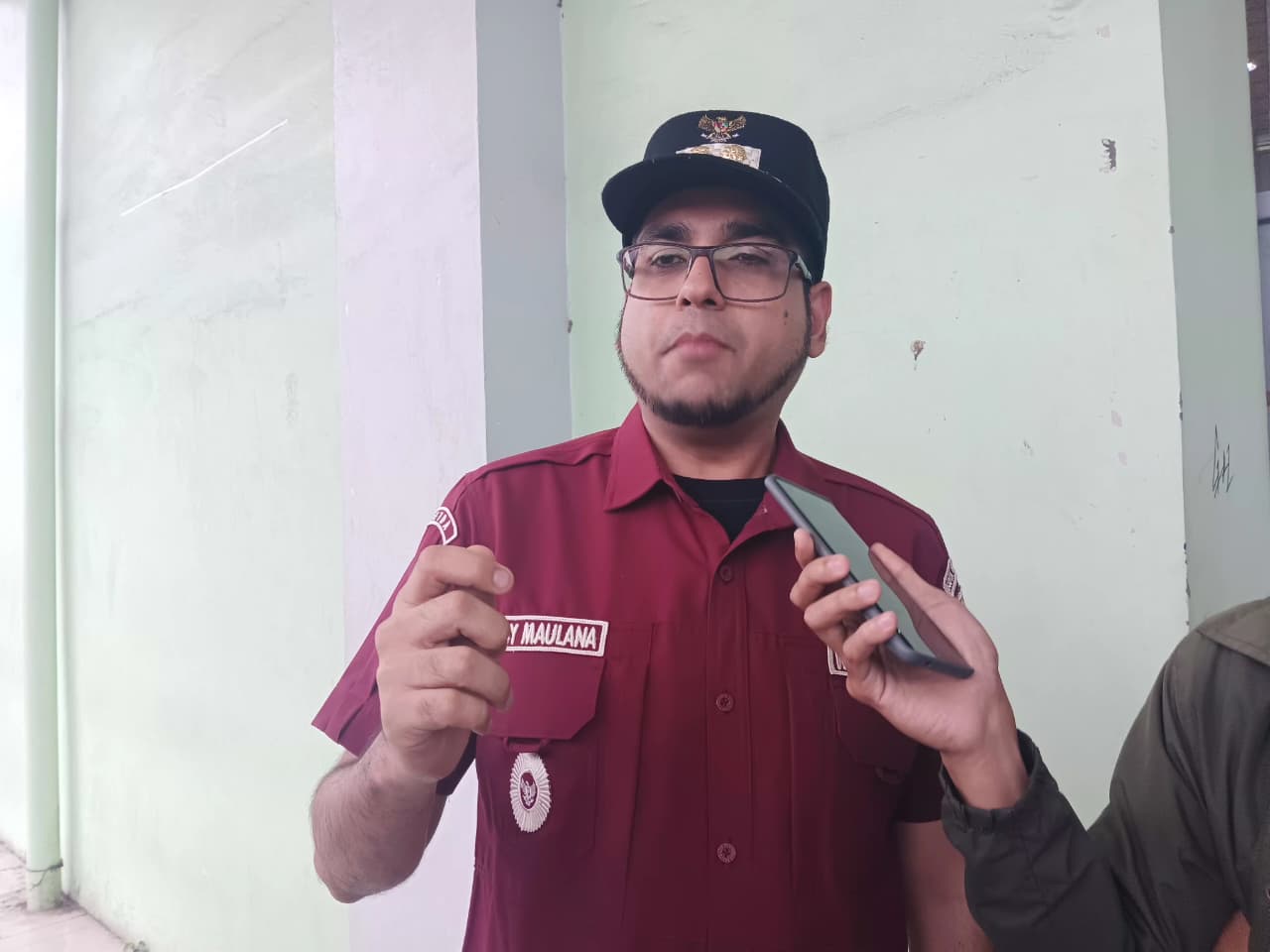 DIWAWANCARA: Wakil Wali Kota Sukabumi, Bobby Maulana saat diwawancara sejumlah media, belum lama ini.