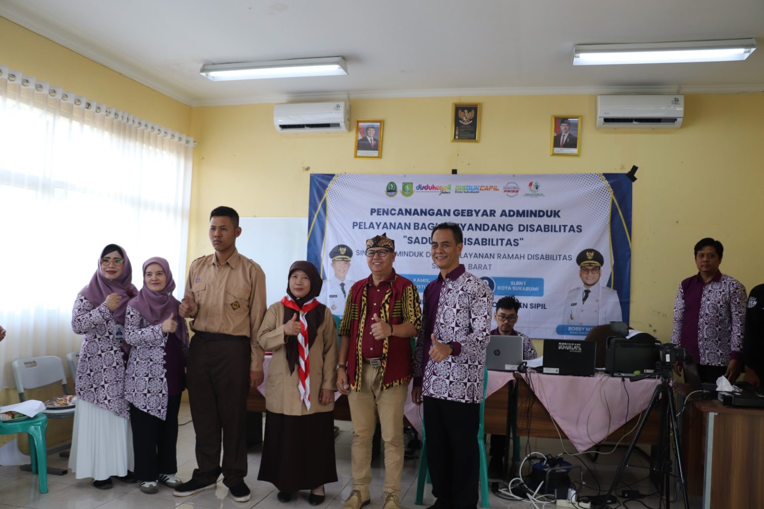 PENILAIAN: Tim Pencegahan dan Penurunan Stunting (TPPS) Provinsi Jawa Barat melakukan penilaian terhadap kinerja TPPS Kota Sukabumi.