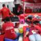 AKSI SOSIAL: INTI Kota Sukabumi menggelar kegiatan donor darah di Kantor Sekretariat INTI, Sabtu (17/8).