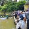 Sebanyak 40 ribu ekor ikan wader ( Rasbora spp.) dan paray ( Puntius/Barbodes spp.) ditebar di dua titik: Situ Batu Karut dan Situ Cijeruk, Kecamatan Sukaraja.
