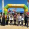 KOMPAK : Petugas DKP Kabupaten Sukabumi, saat foto bersama di lokasi GPM.