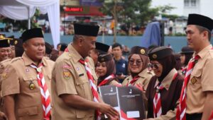 Hari Pramuka ke-68 di Sukabumi: Seruan Kolaborasi dan Ketahanan Karakter Generasi Muda