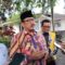 FOTO : DENDI/RADAR SUKABUMI DIWAWANCARAI : Bupati Sukabumi, Asep Japar saat diwawancarai di Gedung Pendopo Sukabumi pada Rabu (20/8).
