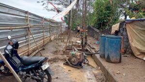 Tugu Batas Kota Sukabumi Dibangun, DPUTR Targetkan Rampung November