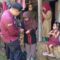 DIEVAKUASI : Petugas gabungan saat mengevakuasi Nurjanah (43) asal Kampung Cikawung, Desa Babakan Panjang, RT 04/RW 02, Kecamatan Nagrak, Kabupaten Sukabumi, untuk melakukan perekaman KTP-el.