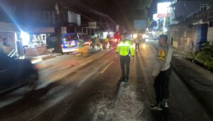 Tewas Terlindas Truk Fuso, Pengendara Motor Alami Kecelakaan Maut di Jalur Sukabumi–Bogor