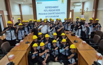 PLN Unit Pelaksana Pelayanan Pelanggan (UP3) Sukabumi menggelar kegiatan Refreshment Petugas Penertiban Pemakaian Tenaga Listrik (P2TL)