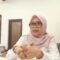 DIWAWANCARA: Plt Kepala Dinas Kesehatan Kota Sukabumi, Galih Marelia Anggraeni saat diwawancara di ruang kerjanya, Jumat (15/8).