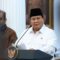 Presiden Prabowo saat memberikan keterangan pers di Istana Merdeka, Jakarta, Minggu (31/8). (foto: BPMI Setpres/Kris)