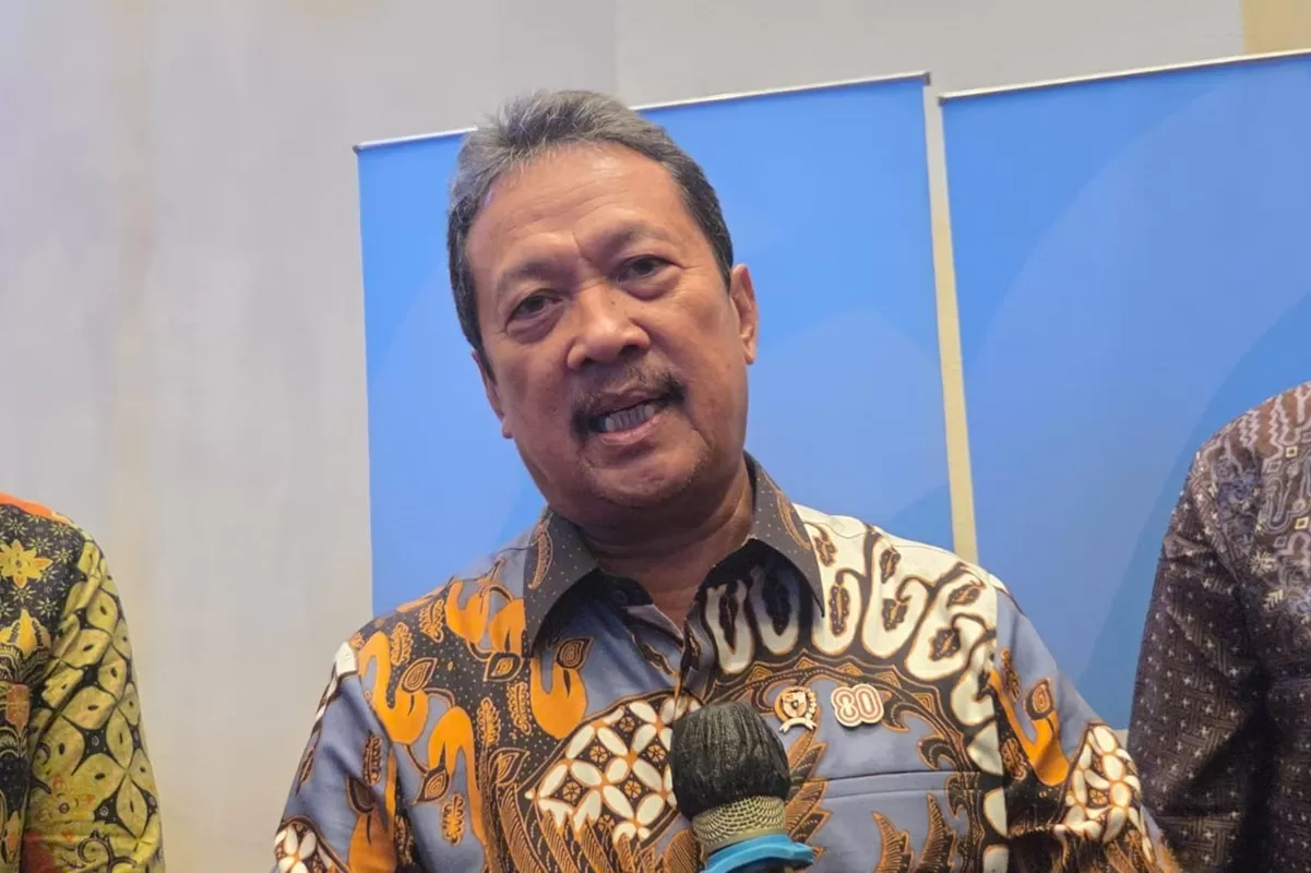 Menteri Kelautan dan Perikanan atau Menteri KP, Sakti Wahyu Trenggono. (Nurul Fitriana/Jawapos)