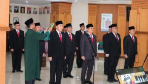 Menteri ATR/BPN Lantik 24 Pejabat Struktural, Ingatkan untuk Layani Masyarakat dengan Hati