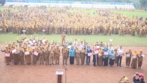 Saat Prabumulih Raih Dua Penghargaan Bergengsi, Momentum Apel Jadi Ajang Apresiasi