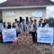 PEDULI : Mahasiswa UMMI saat foto bersama saat hendak penyuluhan, pemberian vitamin C, serta makanan tambahan bagi ibu hamil dan balita di Desa Margaluyu, Kecamatan Purabaya, Kabupaten Sukabumi.