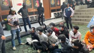 12 Peserta Aksi Positif Narkoba, Polisi Amankan Massa Gerakan Amarah Rakyat Sukabumi